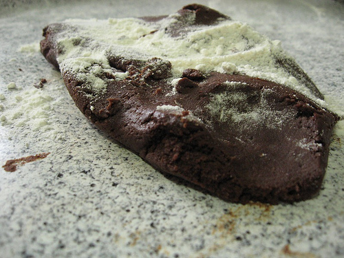 Biscoitos de chocolate recheados
